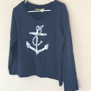 Caribbean joe anchor sweatshirt XL